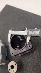 Shimpo Nidec Able Reducer VRALC05L 5:1 Ratio w/ Adapter 16mm Output 19mm Input