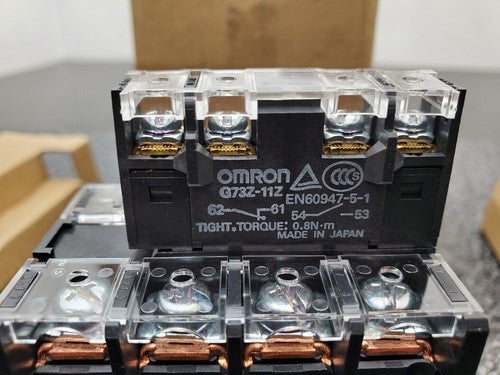 Omron 24VDC Coil Relay G7Z-4A-11Z General Purpose SPST x4 40A 480V max DIN Rail