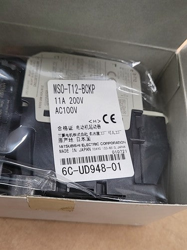 Mitsubishi Mazak MSO-T12BCKP Magnetic Starter 11A 200V D01MA061880