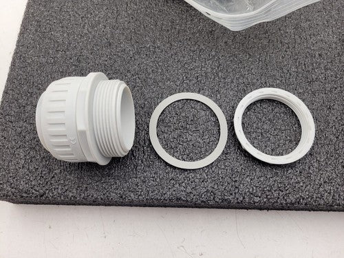 IBOCO RA-50G 5 Pack Light Grey 2" Flexible Conduit Liquid Tight Enclosure Relief