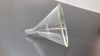 Lot of Pyrex Kimax VWR Borosilicate Glass Cylinder, Beaker, Funnel, Dish, Tongs