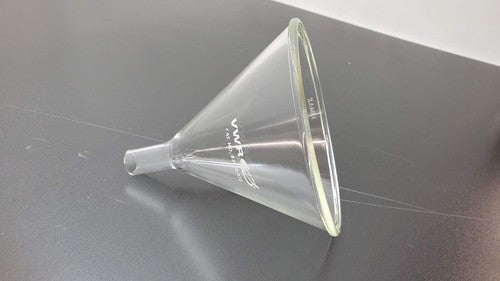 Lot of Pyrex Kimax VWR Borosilicate Glass Cylinder, Beaker, Funnel, Dish, Tongs