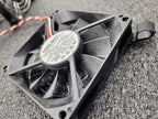Lot of 10 NMB-MAT 3106KL-04W-B59 Brushless 12VDC Fan 0.30A w/grate, Working Pull