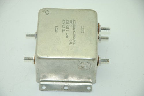 Filter Concepts 1055, Line Filter 125/250VAC 47-63Hz 30A