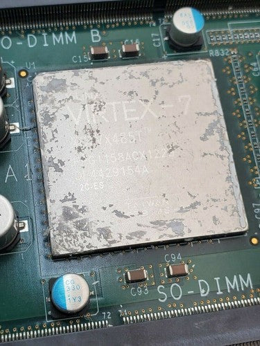 Xilinx Virtex-7 Virtex 7 XC7VX485T FFG1158ACX1229 DF4429154A 2x units on 1 board