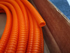 Panduit CLT25F-C3 Orange Currogated Slit Wall Wrap Cable Tubing 100FT 0.28" DIA