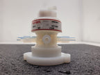 lot of 2 Furon High Purity Valve 1108555 + 1108547  1/4" Pneumatically Actuated