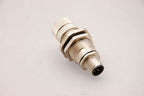 Turck-Style 5-Pin SS Panel Mount Connectors, Female to Male - Lot of 10