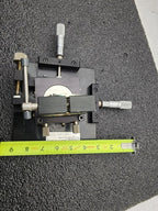 Dage 3 Axis Mirror Laser Lens Positioning X-Y-Theta Optical Stage Starrett Micro