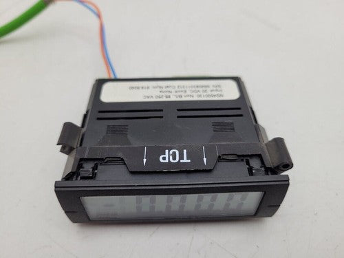 Simpson M24500130 4-1/2 LCD 24VDC Powered Digital AC Voltage Panel Meter