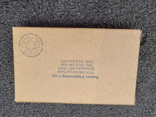 Banner PIF46U Plastic Fiber Optic Assembly 26036 .04" Diameter Ferruled Sensor