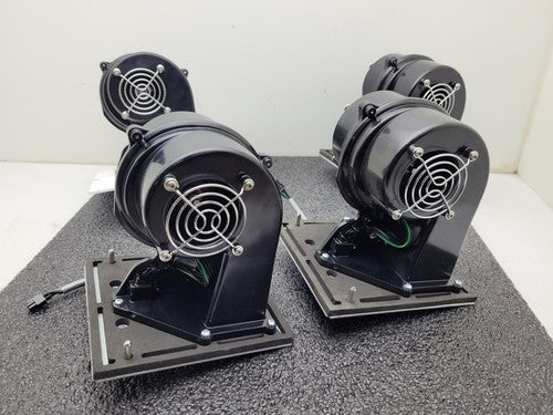 Lot of 4 Squirrel Cage Dual Sided Motor Cooling Fan Phase 2 Space Blower EB1