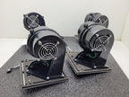 Lot of 4 Squirrel Cage Dual Sided Motor Cooling Fan Phase 2 Space Blower EB1
