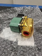 ASCO RedHat SC8210G002E Solenoid Valve 1/2" NPT Brass Coil 120VAC 302273-E