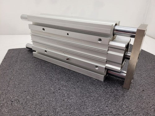 SMC MLGPM63TF-250-B Dual Guide Rod Pneumatic Slide Cylinder 250mm Travel