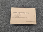 Banner Engineering MSA-RM-1 Relay Module 39025 Mini Micro Screen Replacement