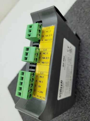 REER 1330902 8016651 AD SR0 Safety Relay Working Pull DIN Rail 2 NO + 1 NC