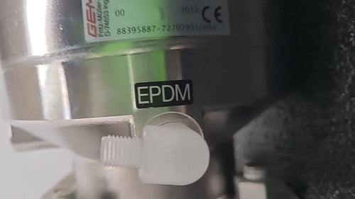 GEMU V055-C.16 Diaphragm Shut Off Valve Stainless Steel EPDM Seal Pneumatic Air
