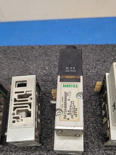 Numatics Mark 4 Series Solenoid Valve Pneumatic Manifold Lot Interface Modules D