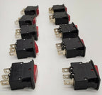 Lot of 10 Tyco Potter & Brumfield W51-A121B1-5 Thermal Circuit Breaker 5A 125VAC