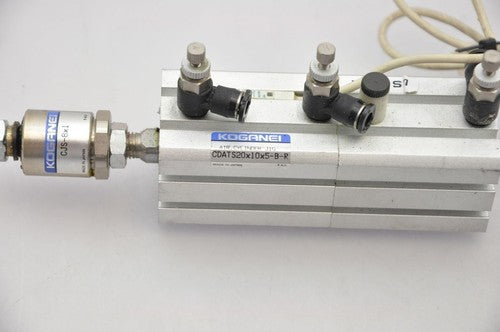 Koganei CDATS20x10x5-B-R Air Cylinder Jig W/ Koganei CJS-8x1