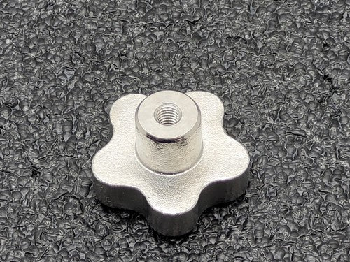 Lot of  22x Stainless Steel 316 SS Five Point Star Hand Knob 50mm/M8 592595