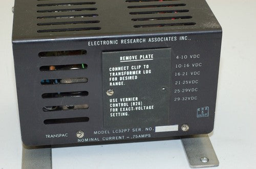 Transpac LC32P7 Variable DC Power Supply, 4-32VDC