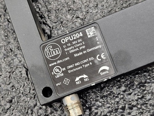 IFM Effector OPU-FCKG/IO-LINK/AS-OPU204 Photoelectric Fork Sensor  80mm Objects