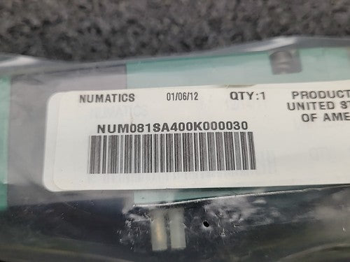 Numatics NUM081SA400K000030 Pneumatic Solenoid Valve Air Control 120VAC 228-703B