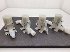 4x AMAT Furon High Purity Valve 1107510-001 JV2-F1212NC-B-1 3/4" Air Actuated