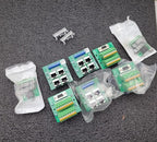 Lot of 7 USB Micro Breakout Board RJ45 Terminals DIN Rail Clips BRKLD15HDF-SG