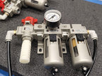 SMC NAFM3000-N02 Pneumatic FRL Filter Regulator Lubricator Assembly AW3000 AFM