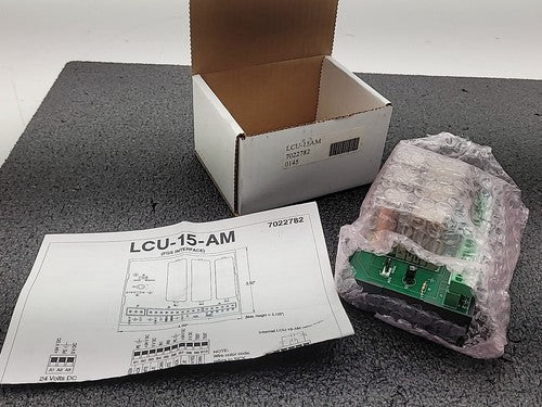 SICK LCU-15AM 7022782 FGS Interface Power Supply Module Safety Stop Circuit