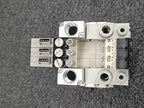 SMC ZZQ-ZB2B Vacuum Ejector Manifold with 3x ZQ Series Modules Rail Mount