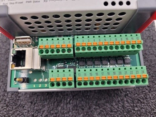 ASYS CEDIO-P PLC Control Module 24VDC 8A 24/24/2-1131 24 DIO RS232 CAN ENET USB