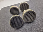 Lot of 4x 80-20 Inc 65-2209 Anti-Vibration Self Leveling Machine Feet M20 x 51mm