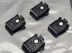 Set of 4 HP 5060-0767 Old Style Test Equipment Feet Original OEM Black