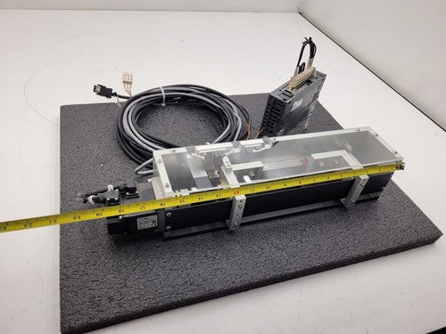 Mitsubishi 200W Servo Adjustable Width Control System HF-KP23 + MR-J3-20A Unit B