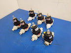Lot of 7x Gemu Typ 610 Pneumatic Diaphragm Valve DN 15 4-7bar EPDM FPM
