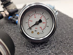 SMC Panel Mounted 2x AR111-02-X102 Regulator 2x Gauge Setup 100PSI with Clips