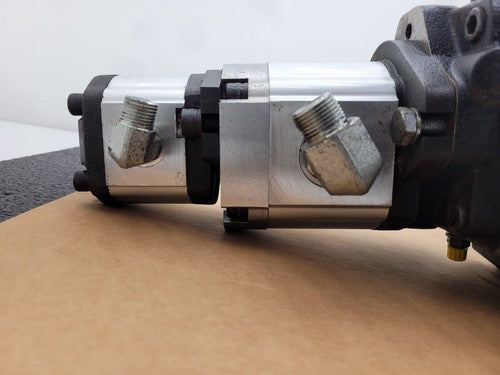 Poclain Hydraulics B47581S 3x Hydraulic Pump Stack CCW Rotation B