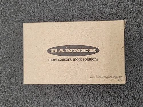 Banner SM31RQD Mini-Beam Photoelectric Receiver Sensor 10-30VDC Quick Disconnect