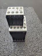 Siemens 3RH1271-1BB40 3PH Control Contactor Relay 24V DC Coil Size S00 DIN Rail