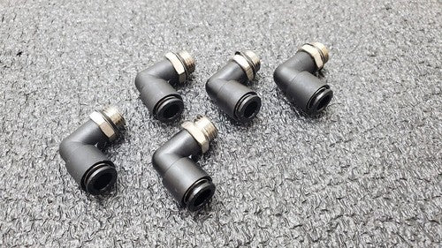 5x SMC KAL08-U02 Antistat One-Touch Fittings 8mm Applicable Tubing 1/4" Thread