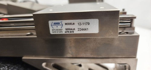 Lot of 4x Dover Linear Screw Guide Block Stepper Motor Actuator 12-1179