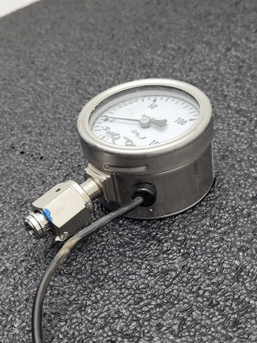 WIKA PGT23.063 150PSI Vacuum Pressure Transmitter 50851705 12-30VDC VCR Fitting