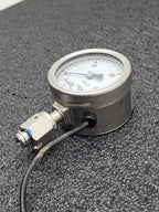 WIKA PGT23.063 150PSI Vacuum Pressure Transmitter 50851705 12-30VDC VCR Fitting