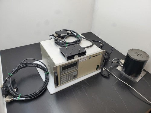 Aerotech Unidex 511 system 6" Rotary Stage 7" Linear Actuator Robotic System