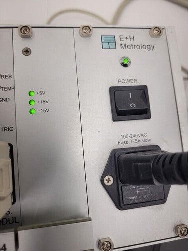 E+H Metrology MX 152 Wafer Thickness Measurement System Siemens PC Win 7 OS