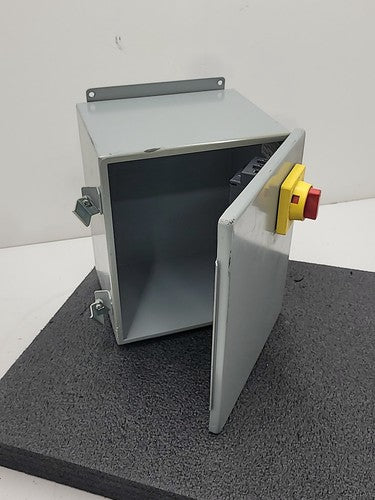 SCE SCE-12108CH Industrial Control Panel Enclosure Type 12 w/ On Off 12"x10"x8"